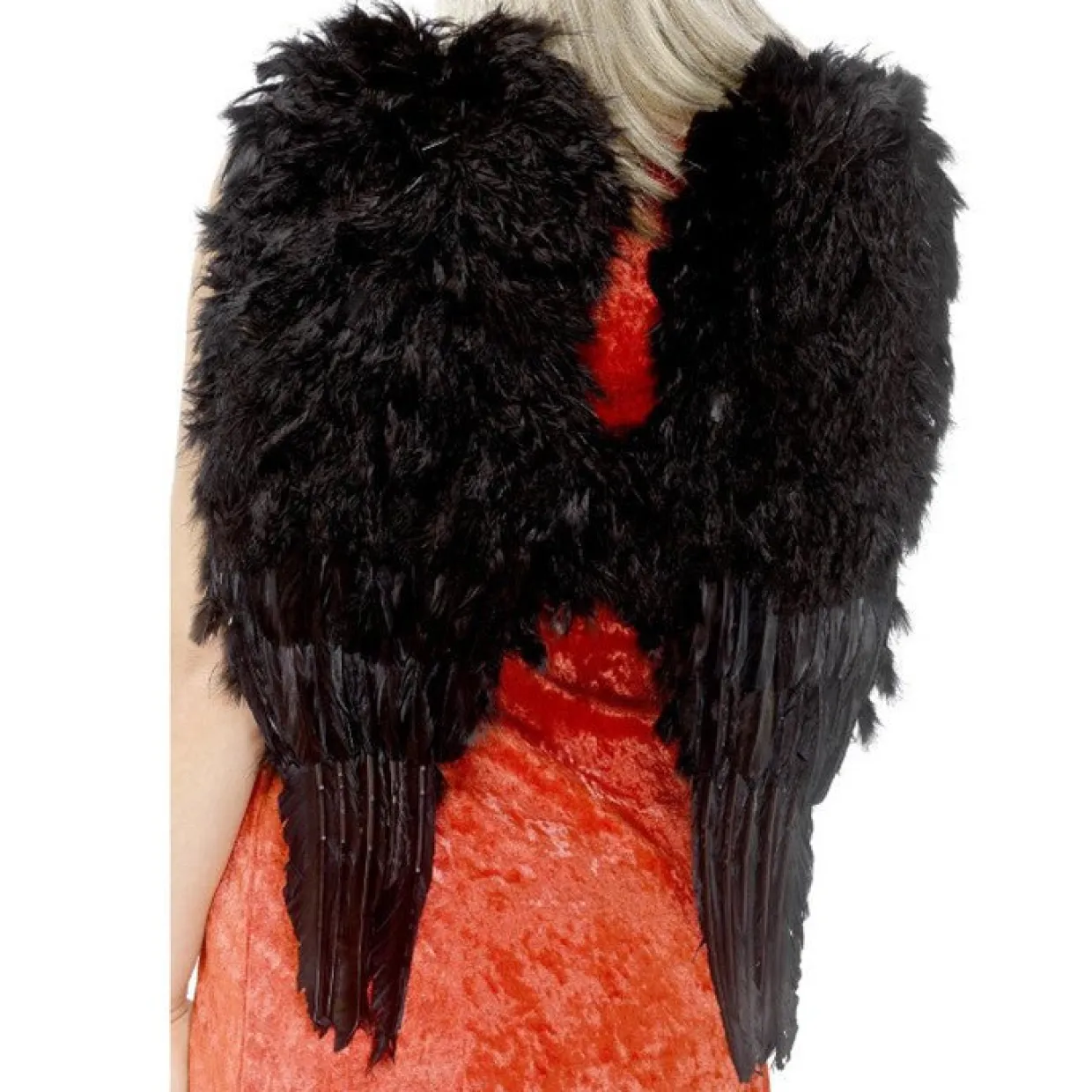 Alas Negras con Plumas
