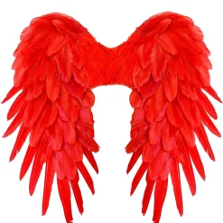 Alas Rojas Plumas Deluxe