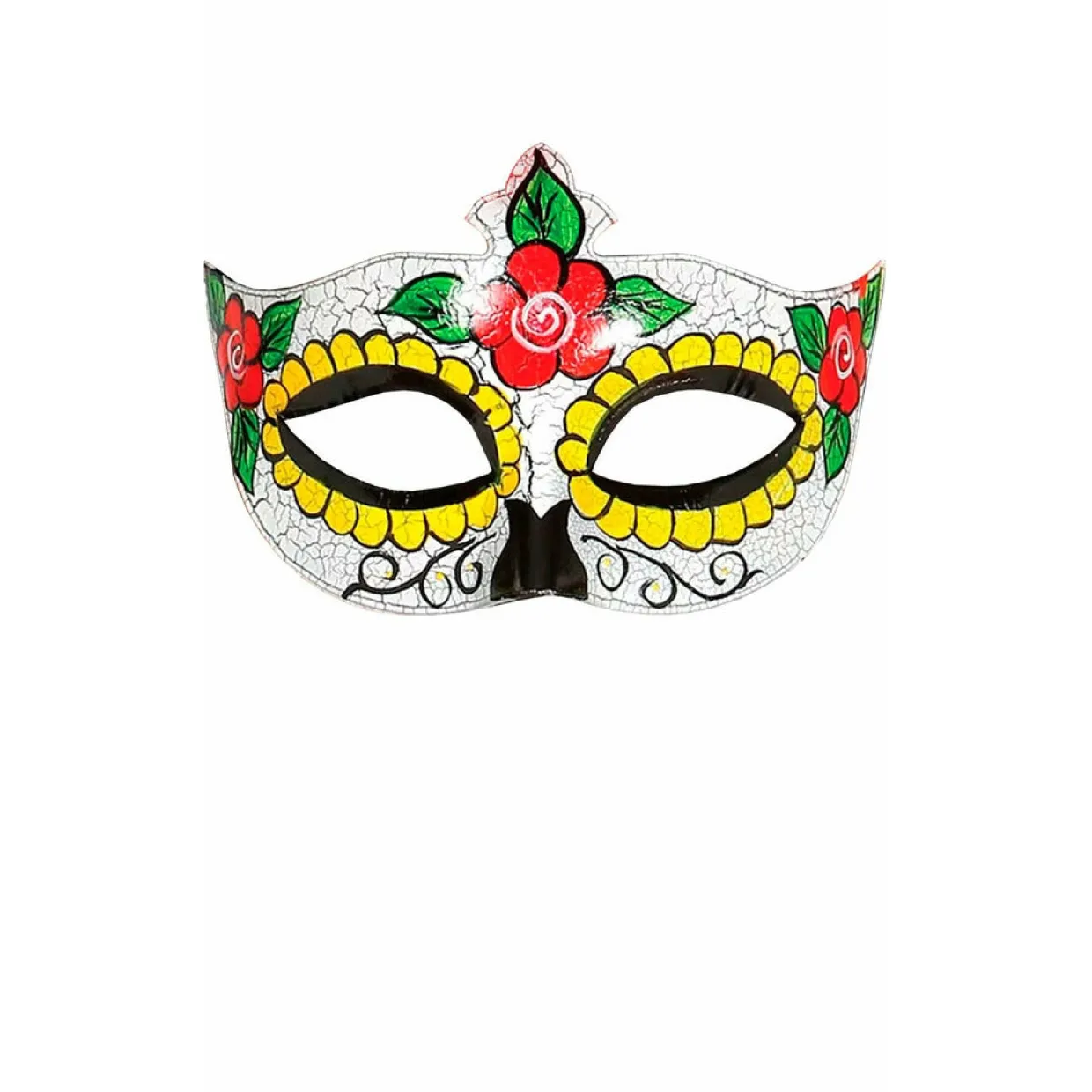 Antifaz Catrina Flores