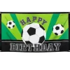 Bandera Fútbol de Cumpleaños
