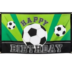 Bandera Fútbol de Cumpleaños