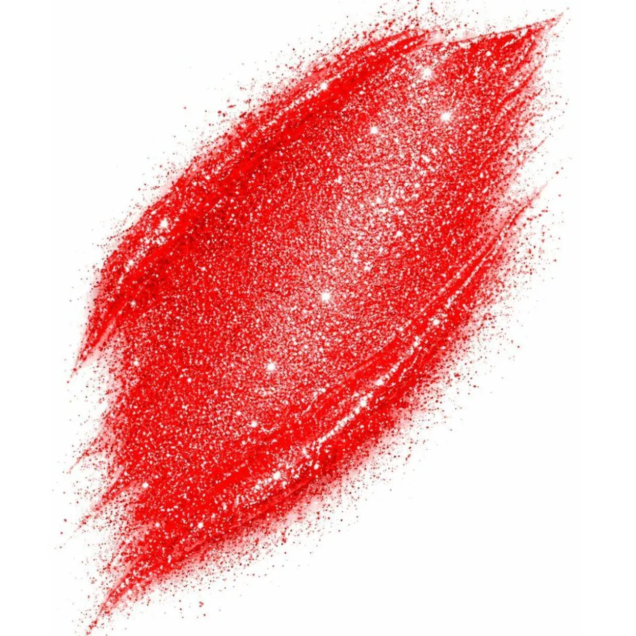 Barra de Maquillaje Glitter Purpurina Rojo