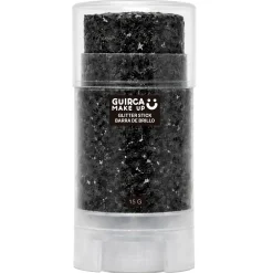 Barra de Maquillaje Glitter Purpurina Negro