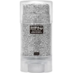 Barra de Maquillaje Glitter Purpurina Plata