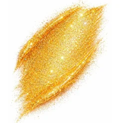 Barra de Maquillaje Glitter Purpurina Dorada