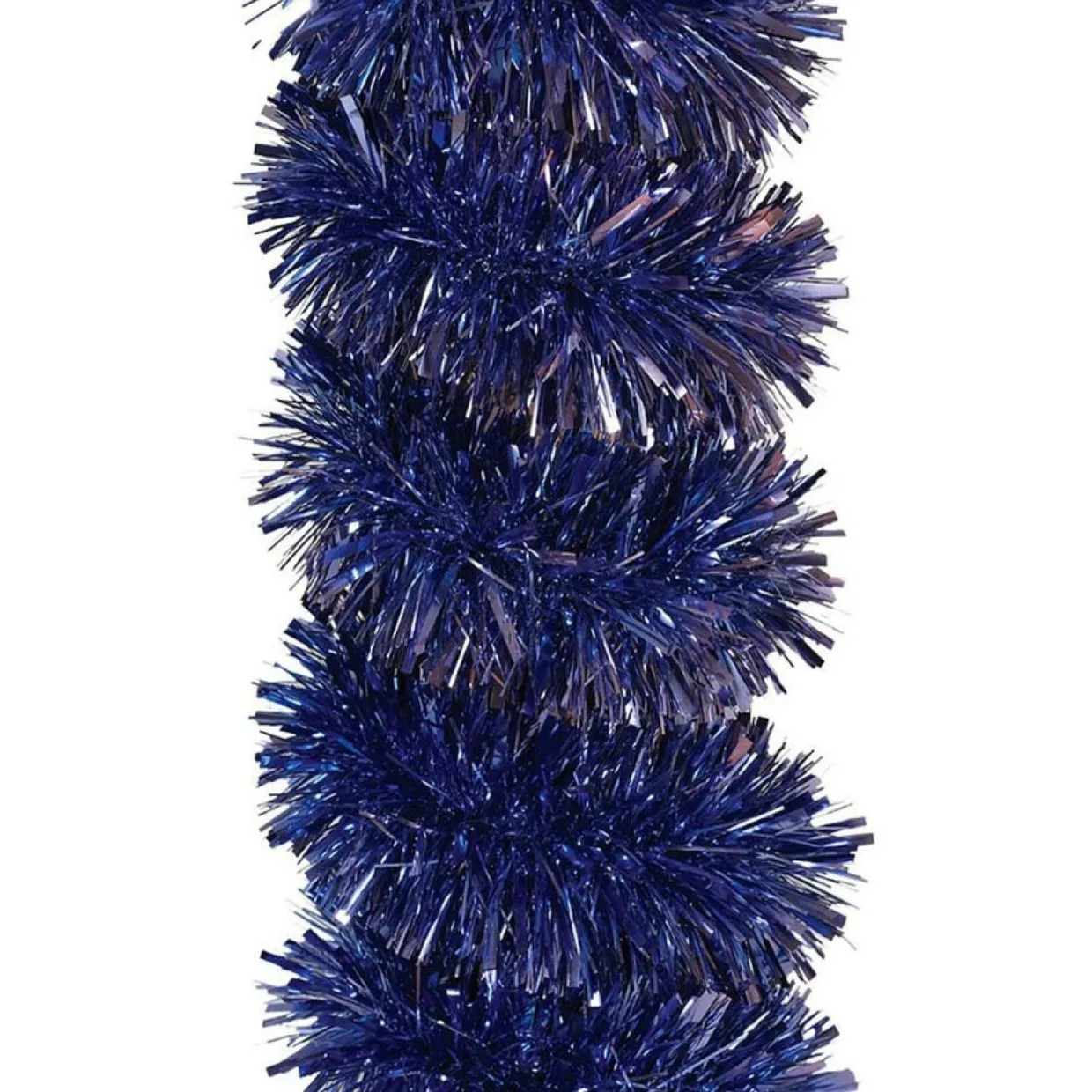 Boa de Navidad Azul