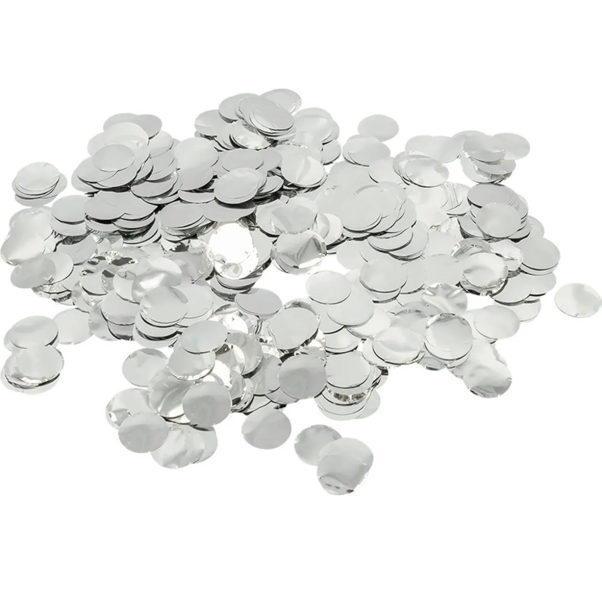 Bolsa Confeti Metálico Plateado 30gr