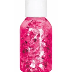 Bote de Glitter en Gel Fucsia