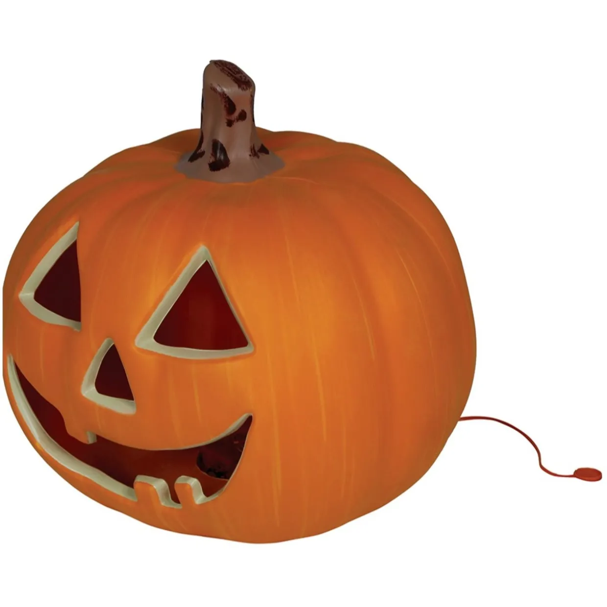 Calabaza Sonriente con Luz