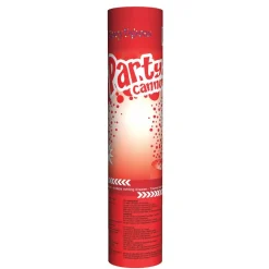 Cañón Confeti Rojo Pequeño