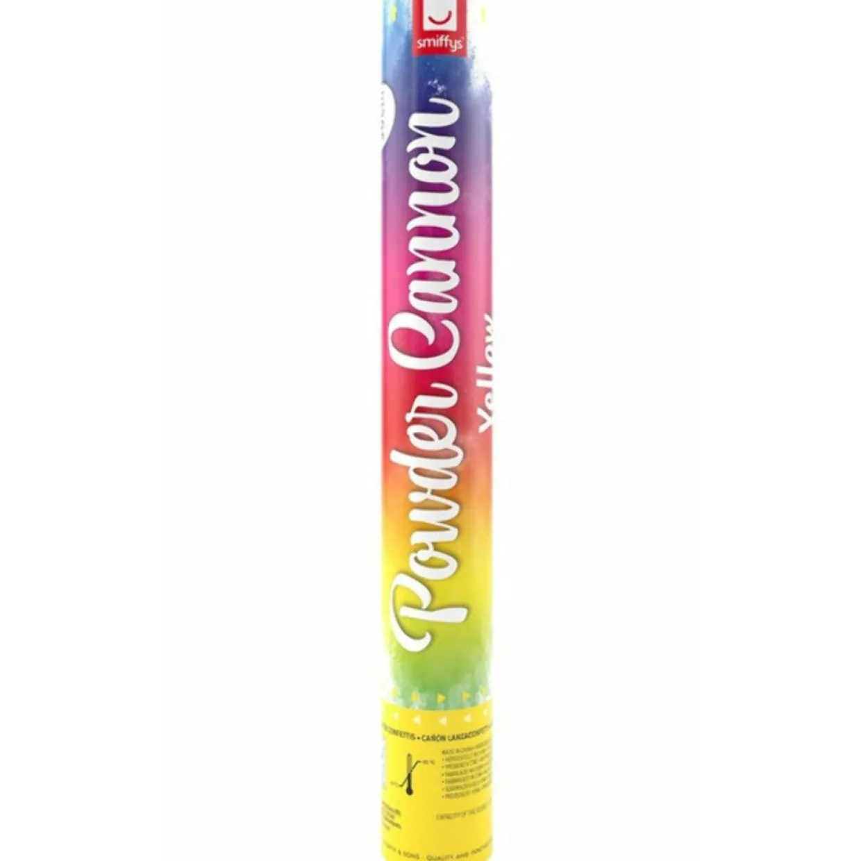 Cañón de Polvo Holi Amarillo
