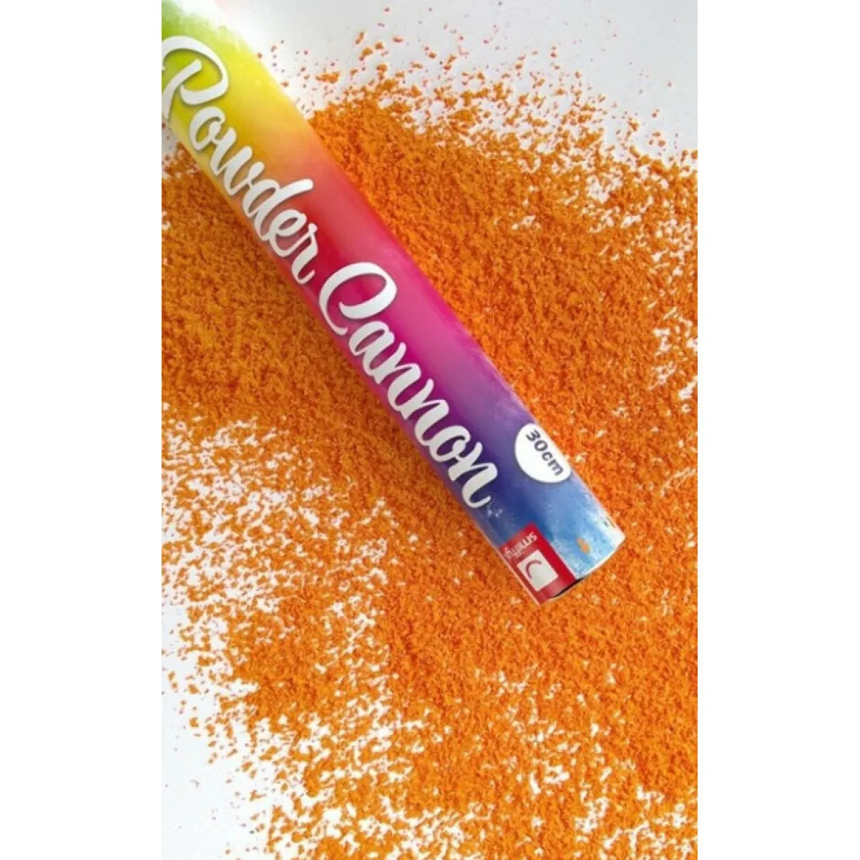 Cañón de Polvo Holi Naranja