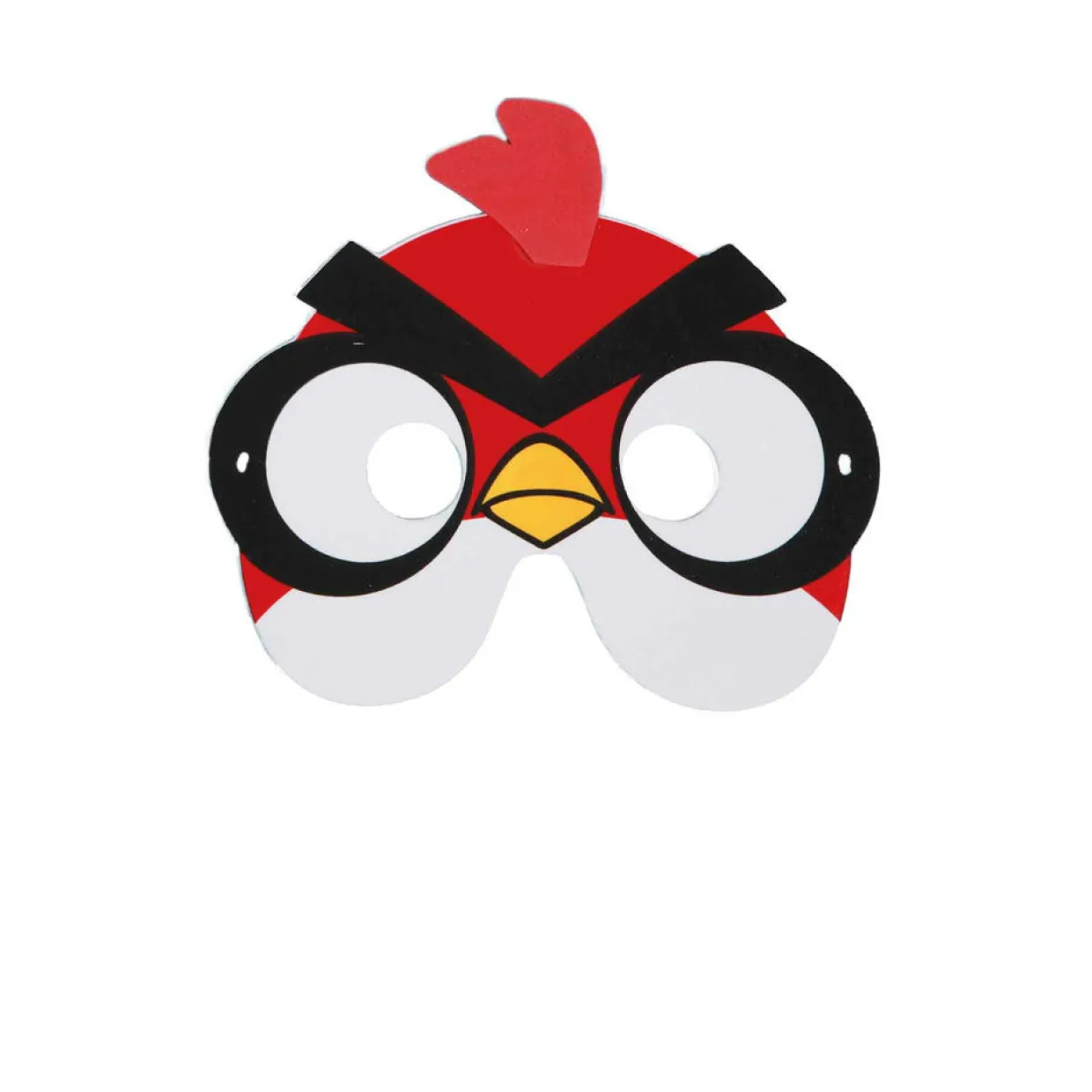 Careta de Pajarito Rojo de Videojuego