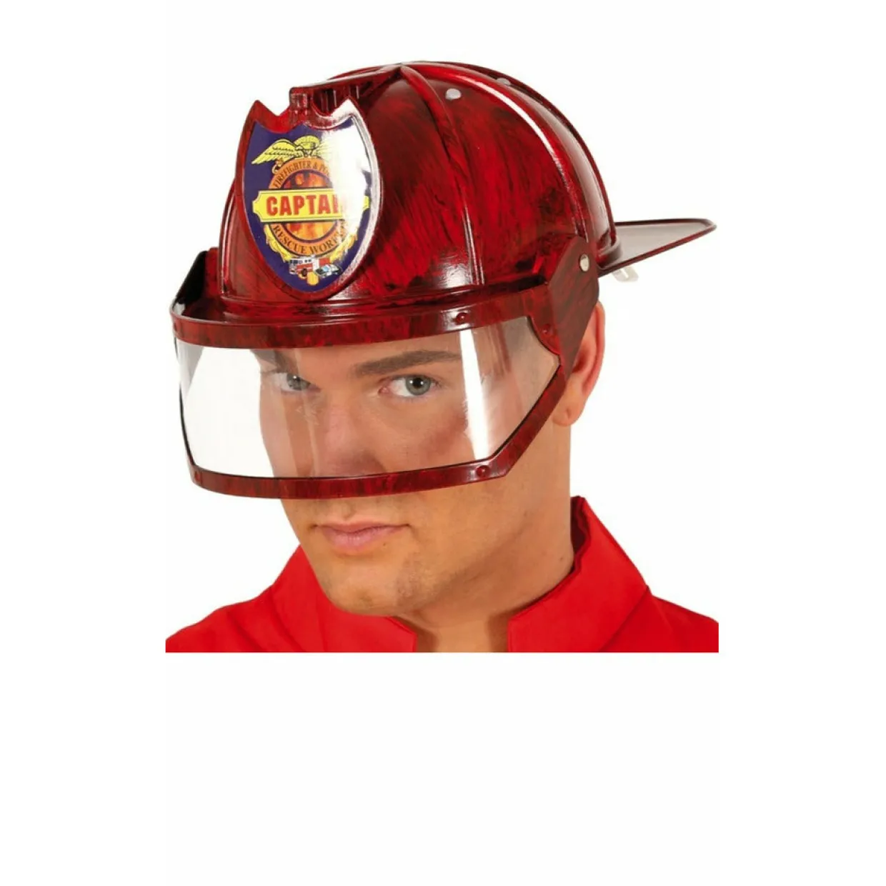 Casco de Bombero con Visera