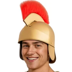 Casco de Gladiador Romano Oro
