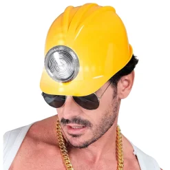 Casco de Obrero con Luz