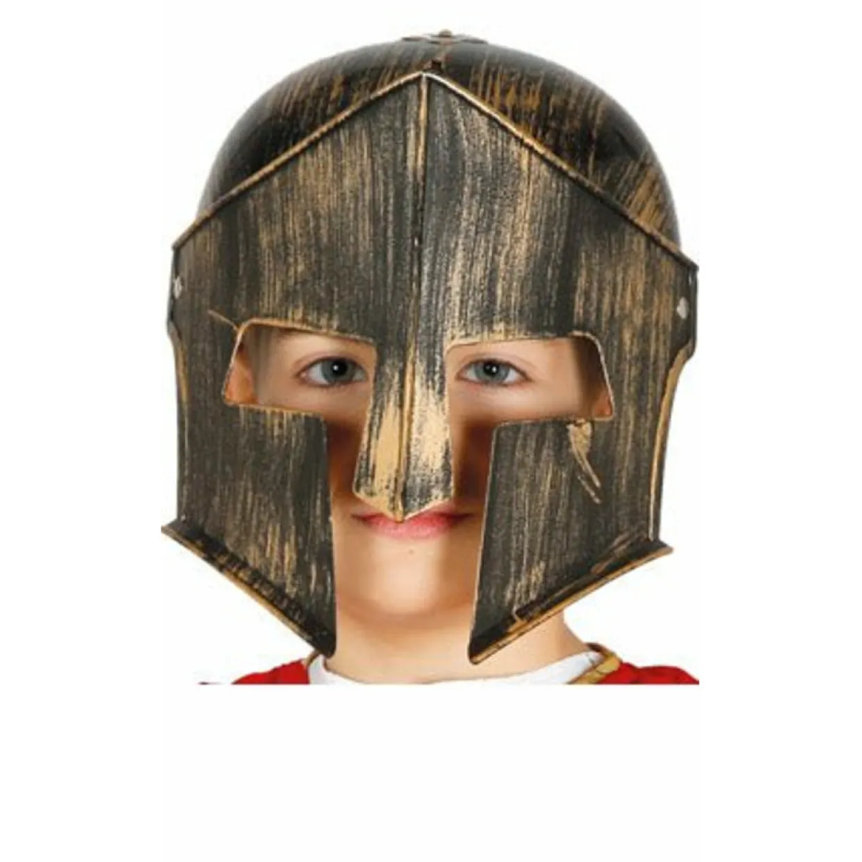 Casco Espartano Bronce Infantil