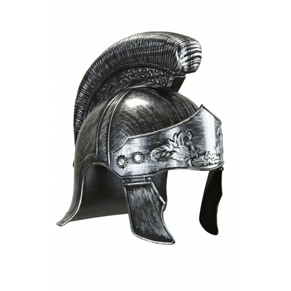 Casco Romano Gradados Plateado
