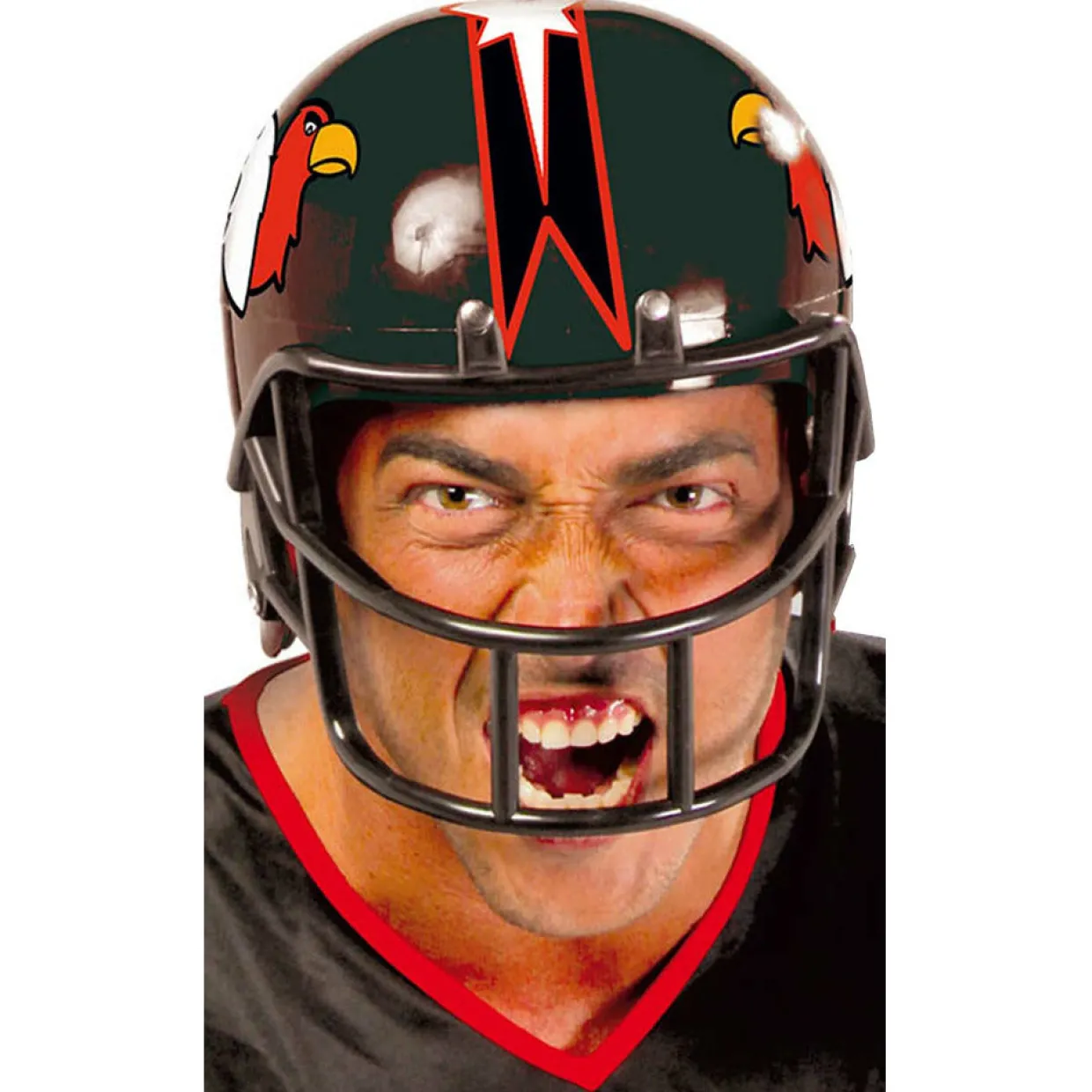Casco Rugby Negro