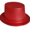 Chistera Roja Purpurina infantil