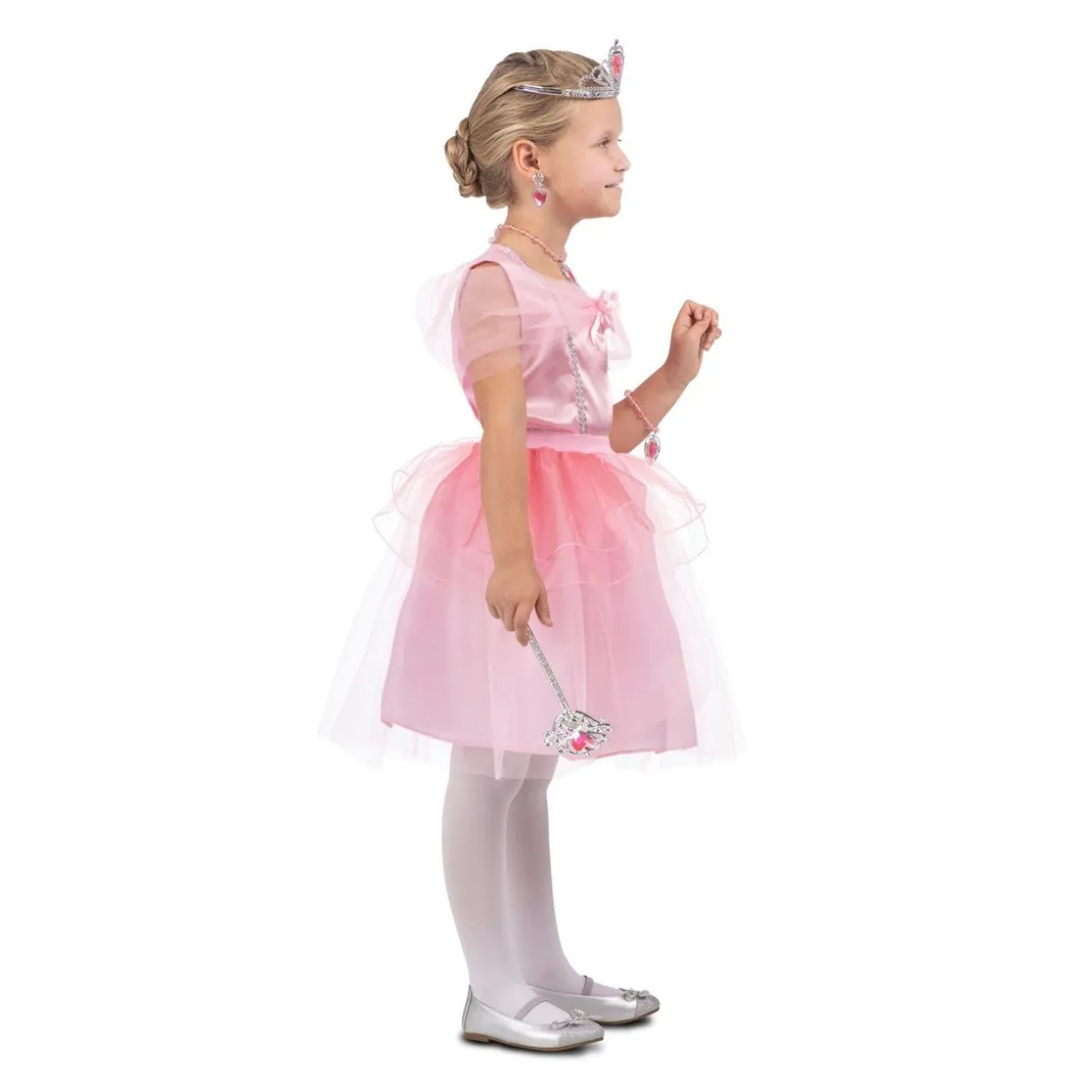 Cofre con 2 disfraces de Princesa para niña