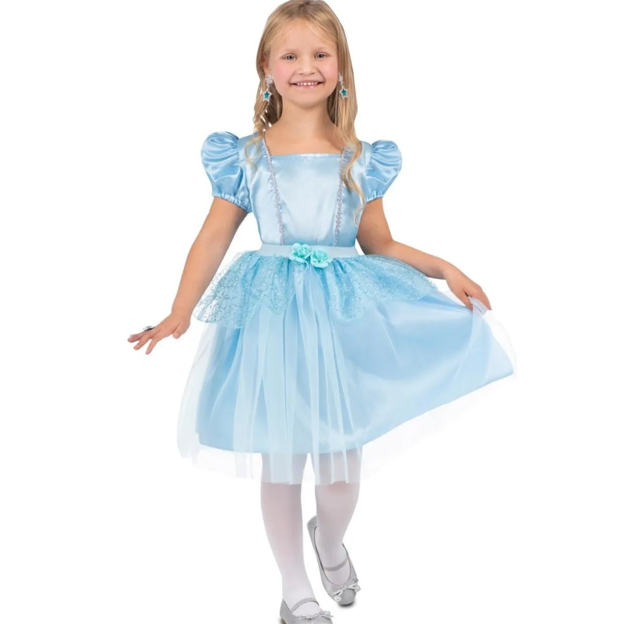 Cofre con 2 disfraces de Princesa para niña