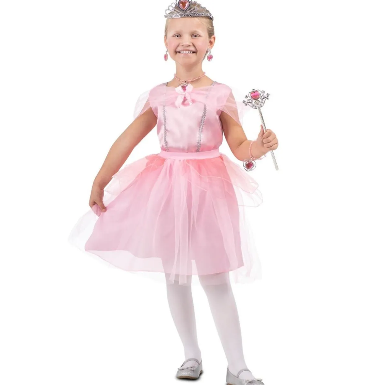 Cofre con 2 disfraces de Princesa para niña