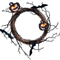 Corona de Calabazas Halloween