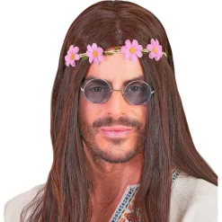 Corona de Flores Lila Clásica