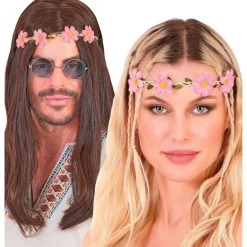 Corona de Flores Rosas Clásica