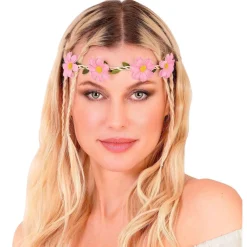 Corona de Flores Rosas Clásica