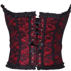 Corset Burdeos Corazón