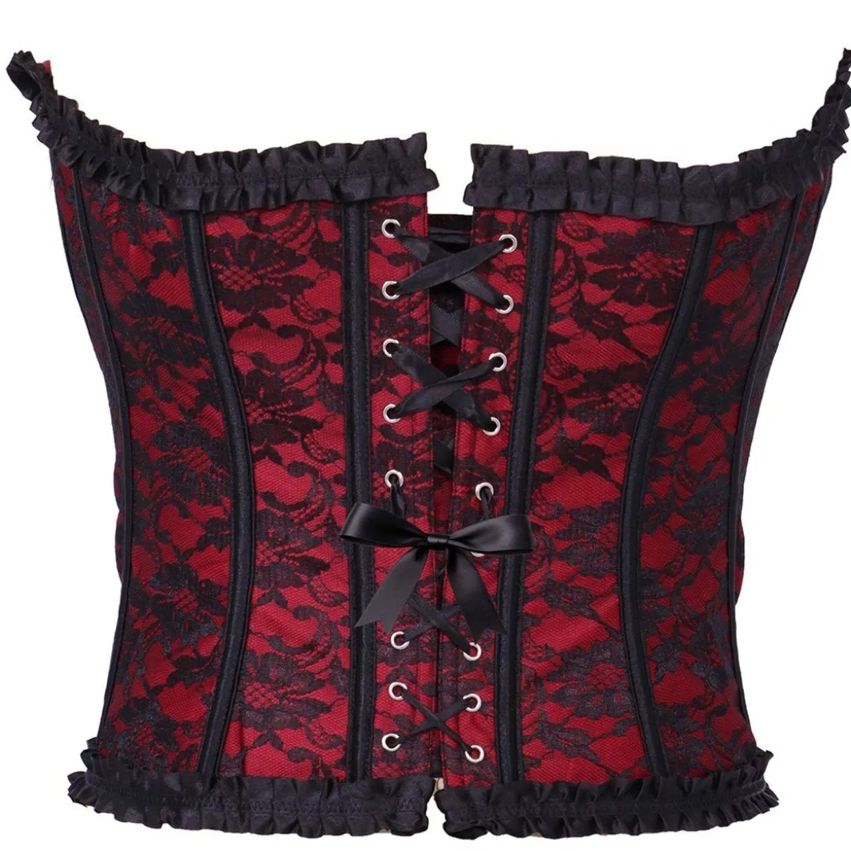 Corset Burdeos Corazón