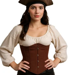Corset Marrón Bustier