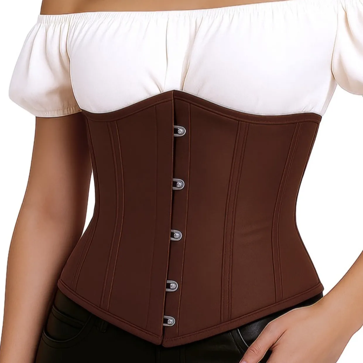 Corset Marrón Bustier