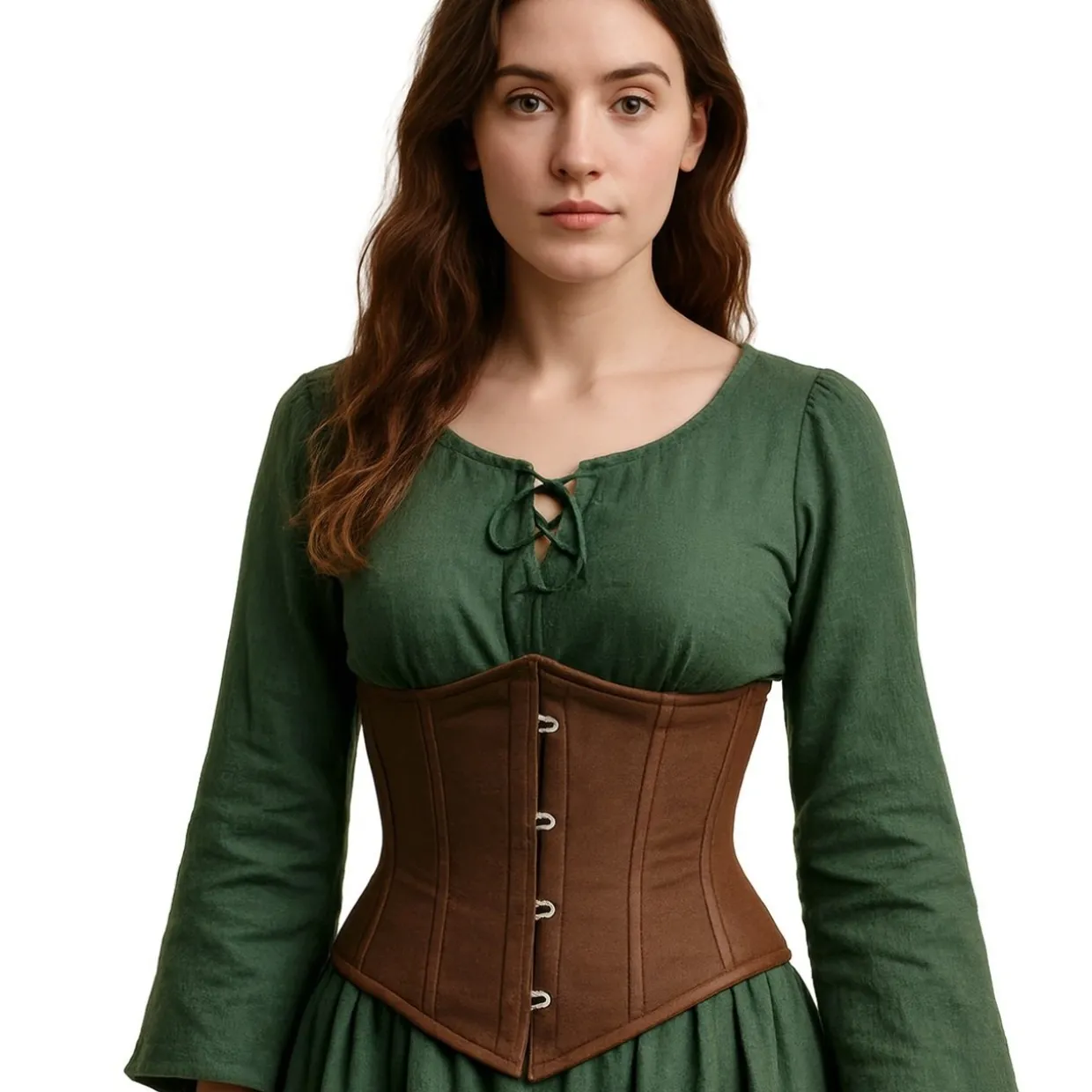 Corset Marrón Bustier