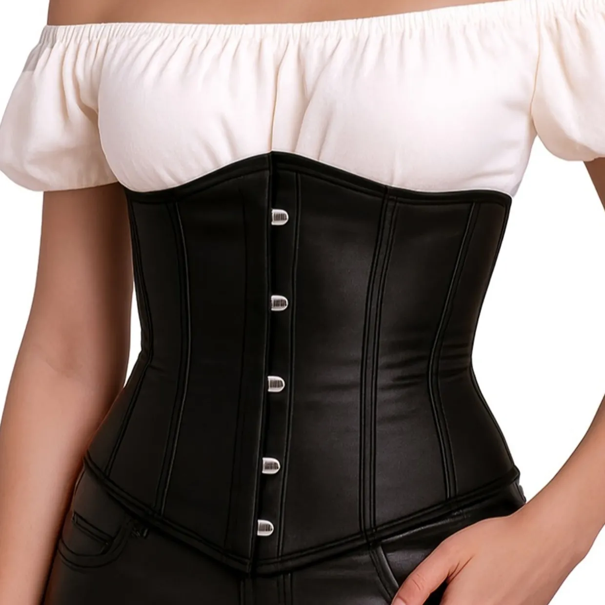 Corset Negro Bustier