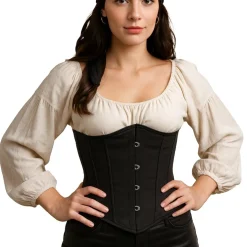 Corset Negro Bustier