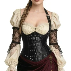 Corset Negro Steampunk