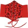 Corset Rojo Mariposas