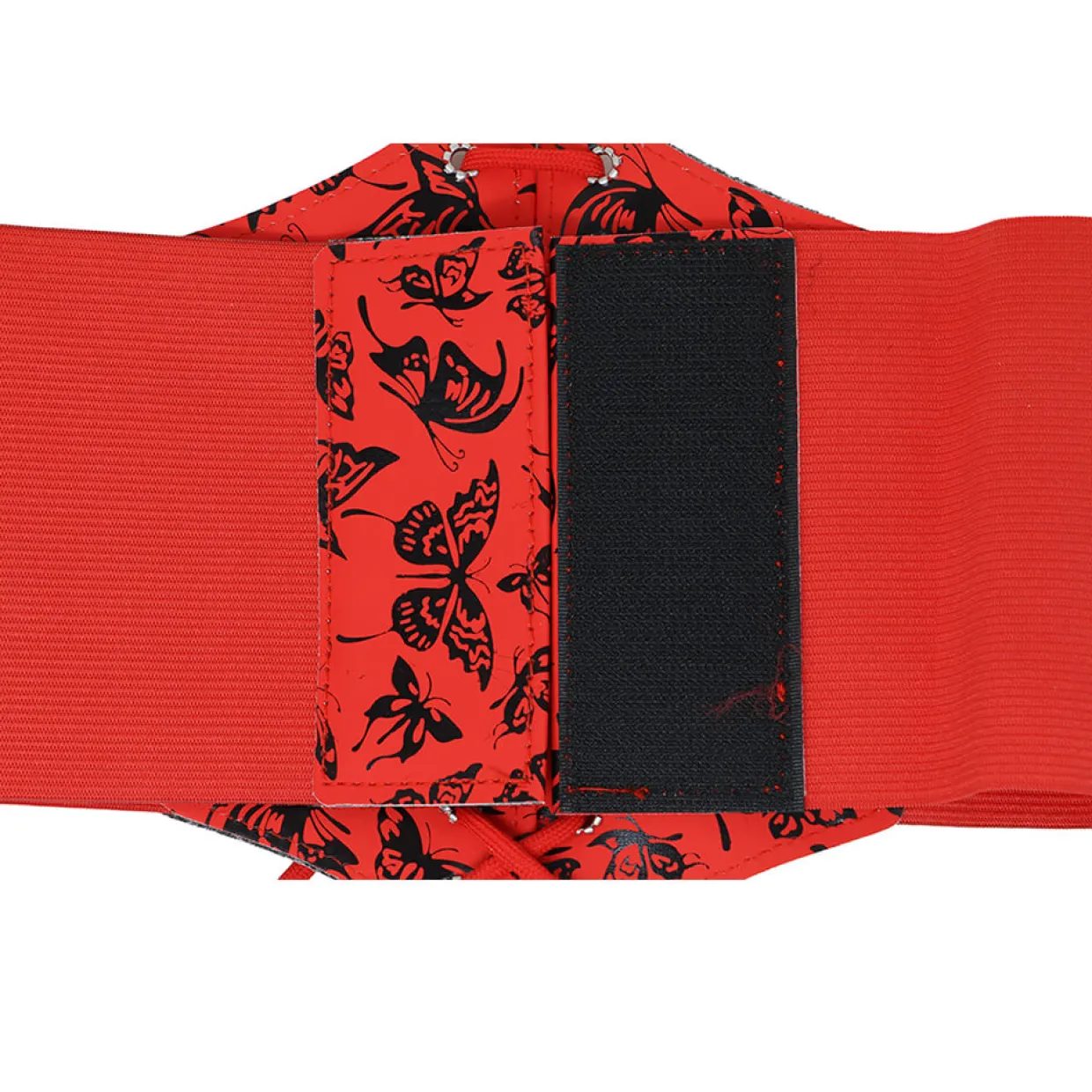 Corset Rojo Mariposas