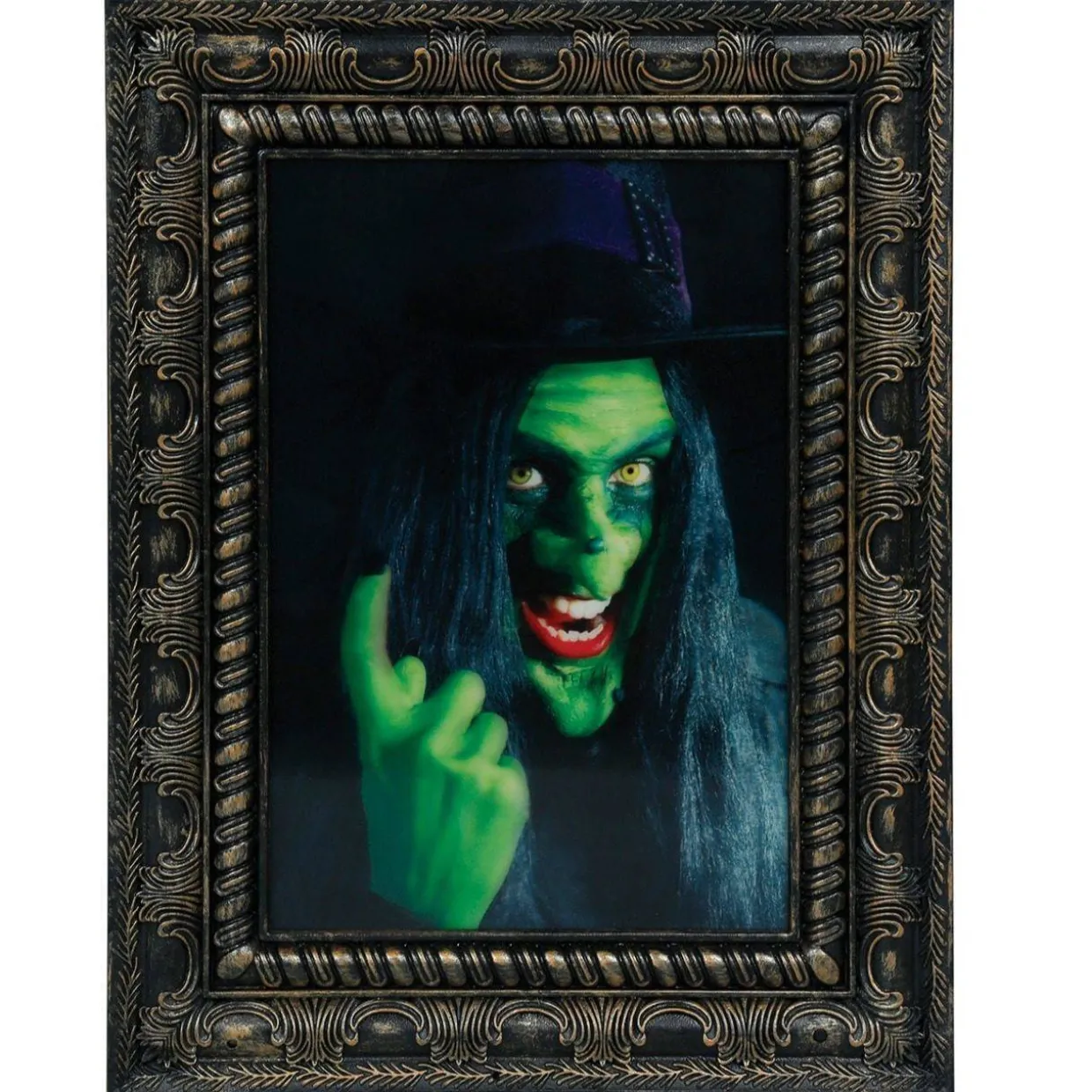 Cuadro de Bruja Animado