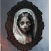 Cuadro de Niña Terrorífica
