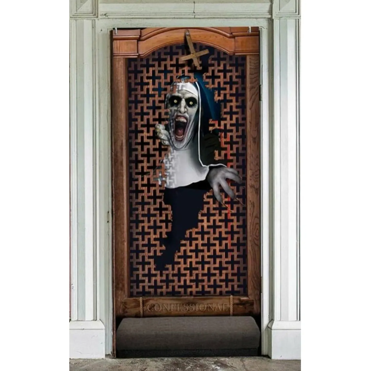 Cubrepuerta de Confesionario