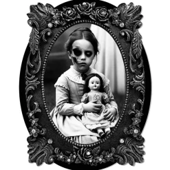 Decoración Adhesiva Cuadro Niña Terrorífica