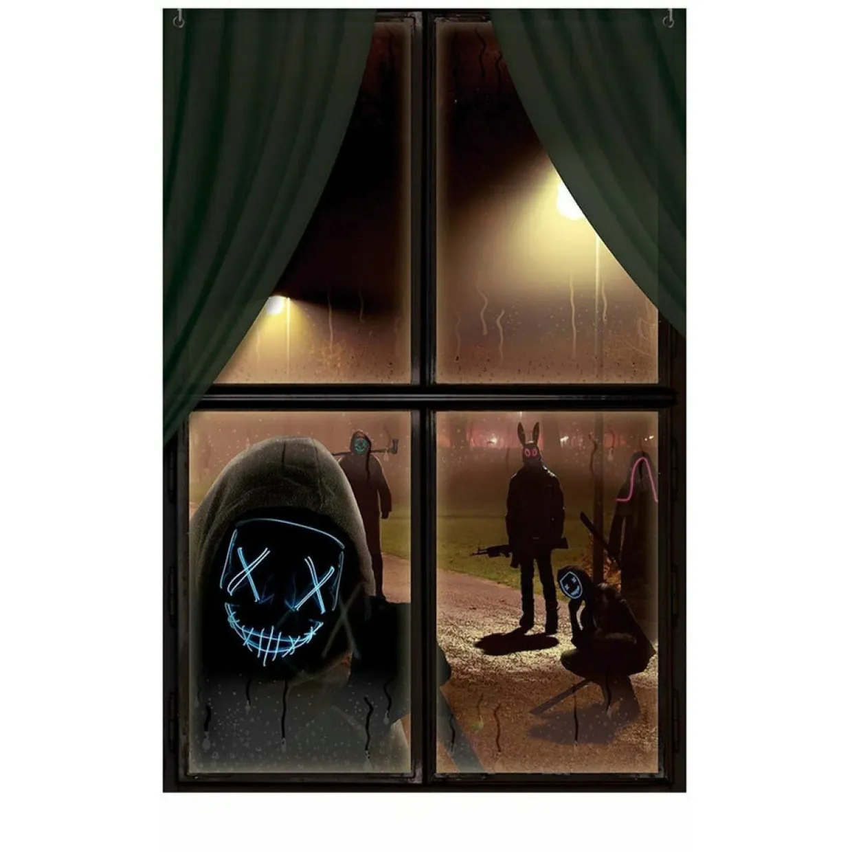 Decoración para Ventana de La Purga