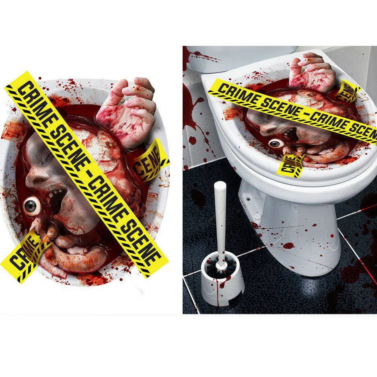 Decoración WC "CRIME SCENE"