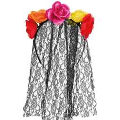 Diadema Catrina Velo