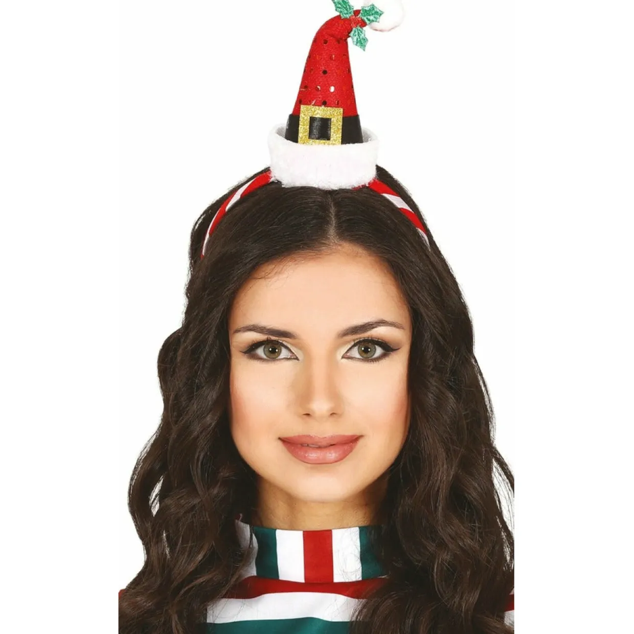 Diadema Chic de Papá Noel Gorro