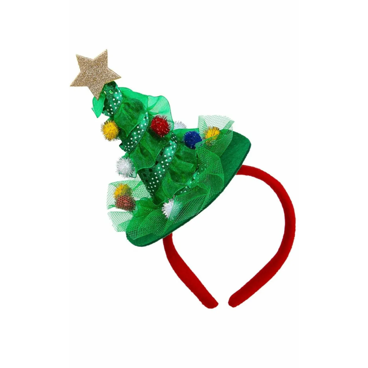 Diadema Chic de Árbol de Navidad